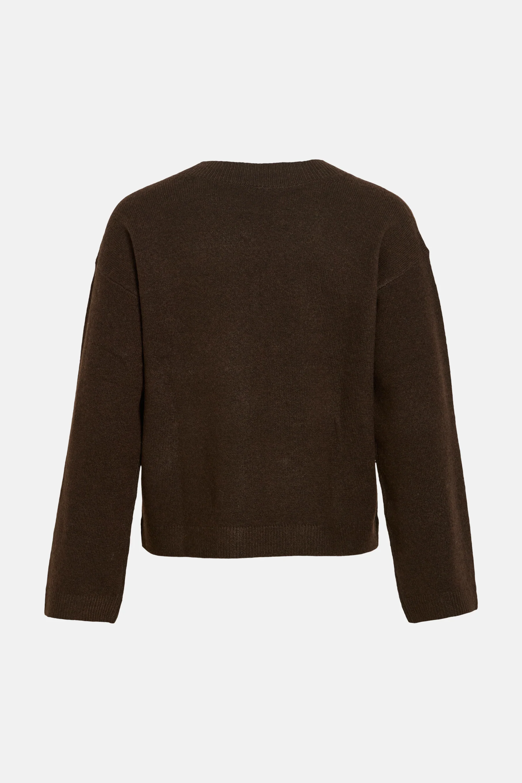 Pull V-hals - bruin - Image 2