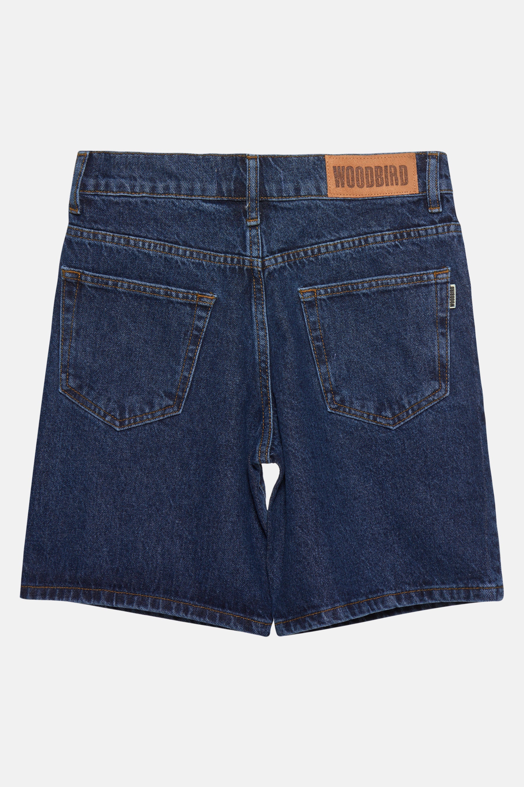 Short - dark blue denim - Image 2