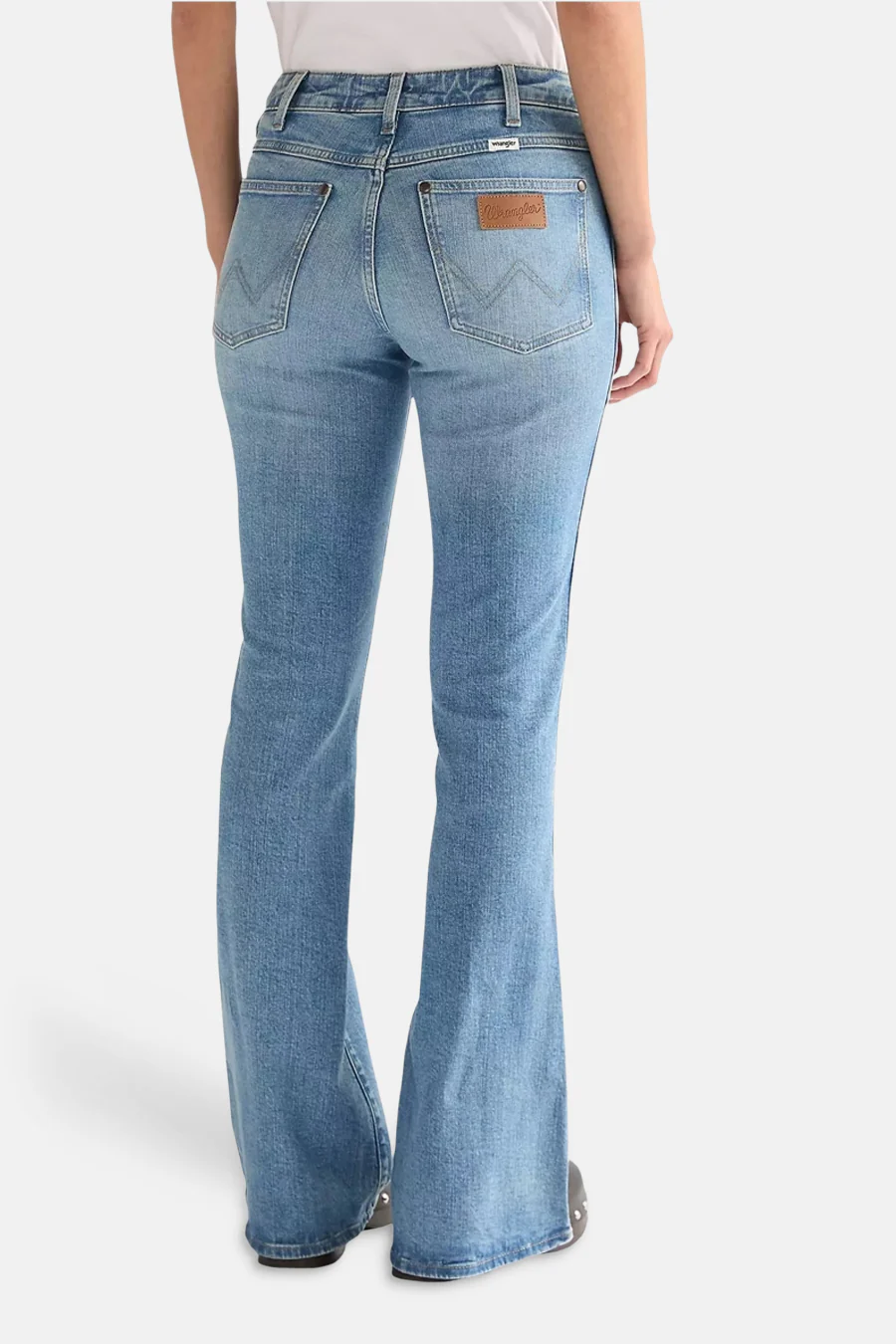 Jeans flared mid blue denim - Wrangler® - Image 3