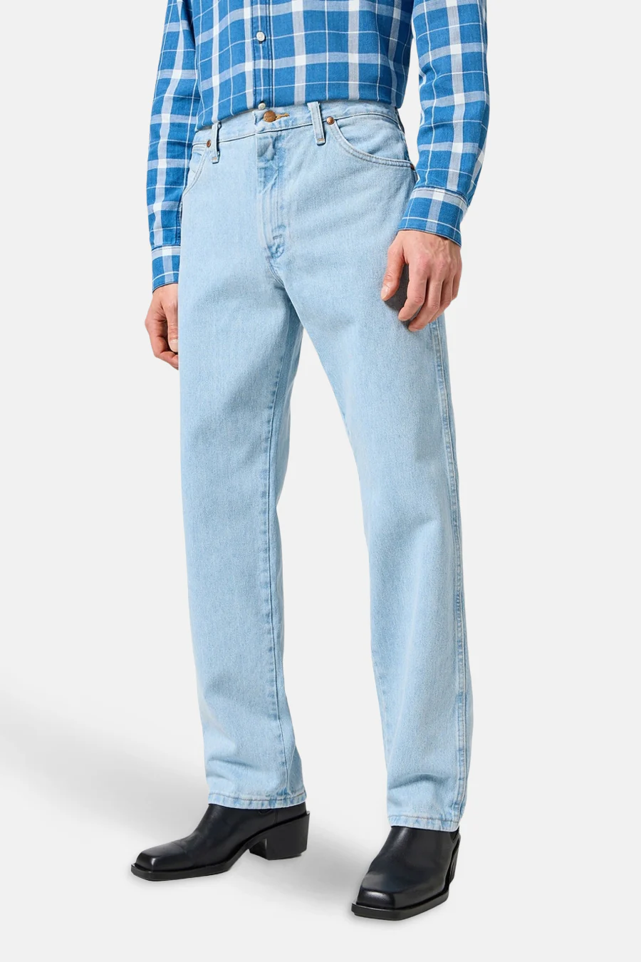 Jeans straight light blue denim - Wrangler®