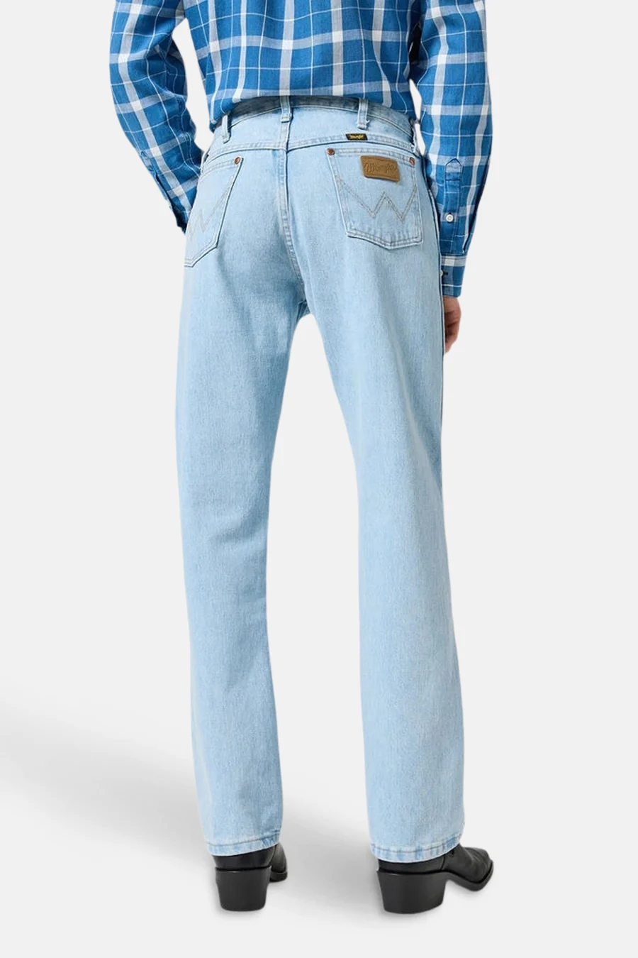 Jeans straight light blue denim - Wrangler® - Image 2