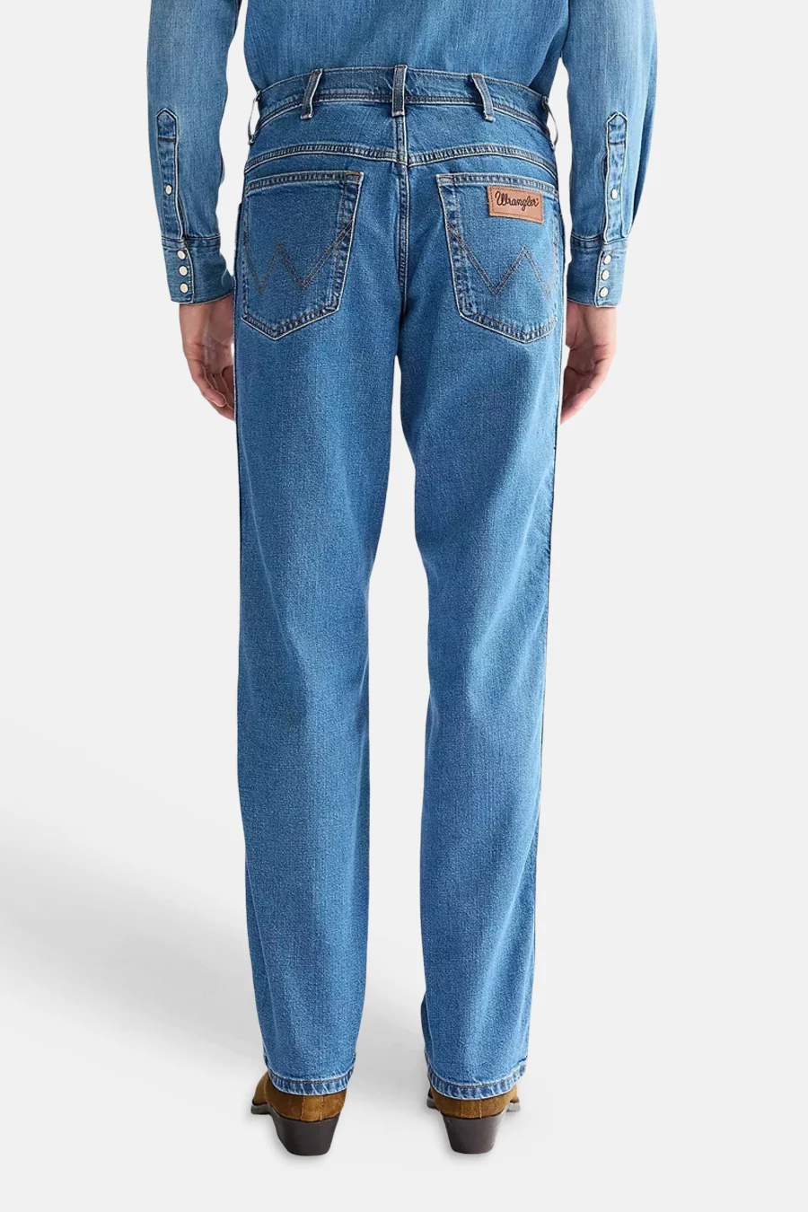 Jeans straight mid blue denim - Wrangler® - Image 3