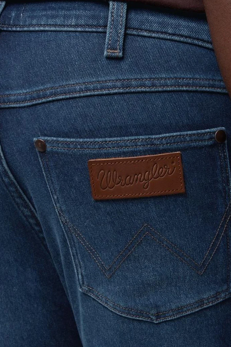 Jeans tapered dark blue denim - Wrangler® - Image 4