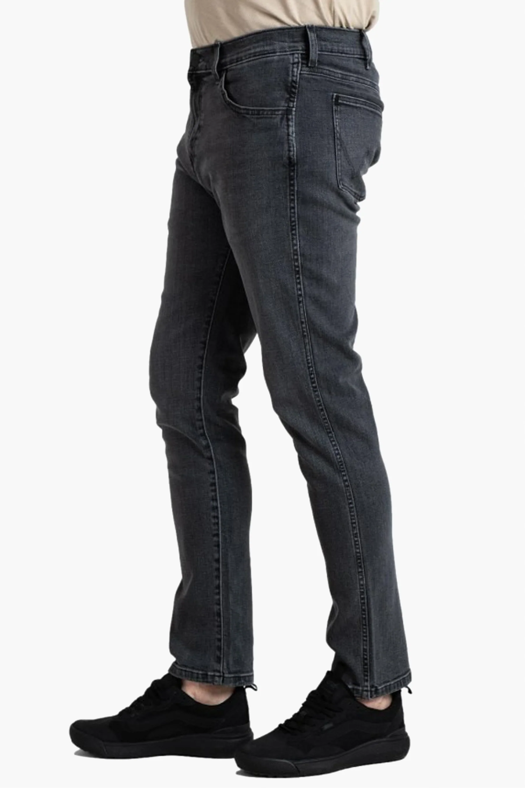 Tapered jeans - grijs - Image 3