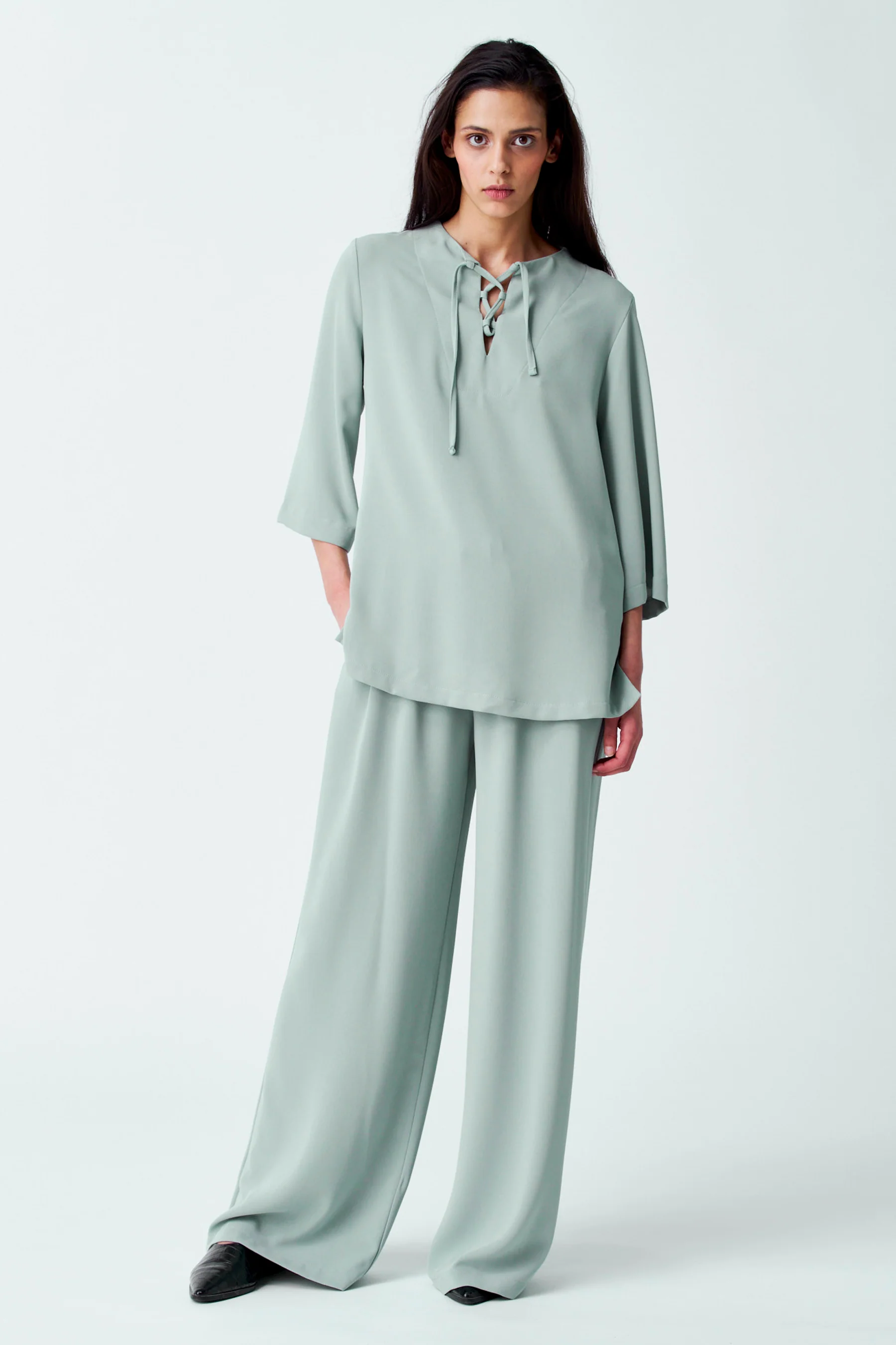 Blouse - groen - Image 2