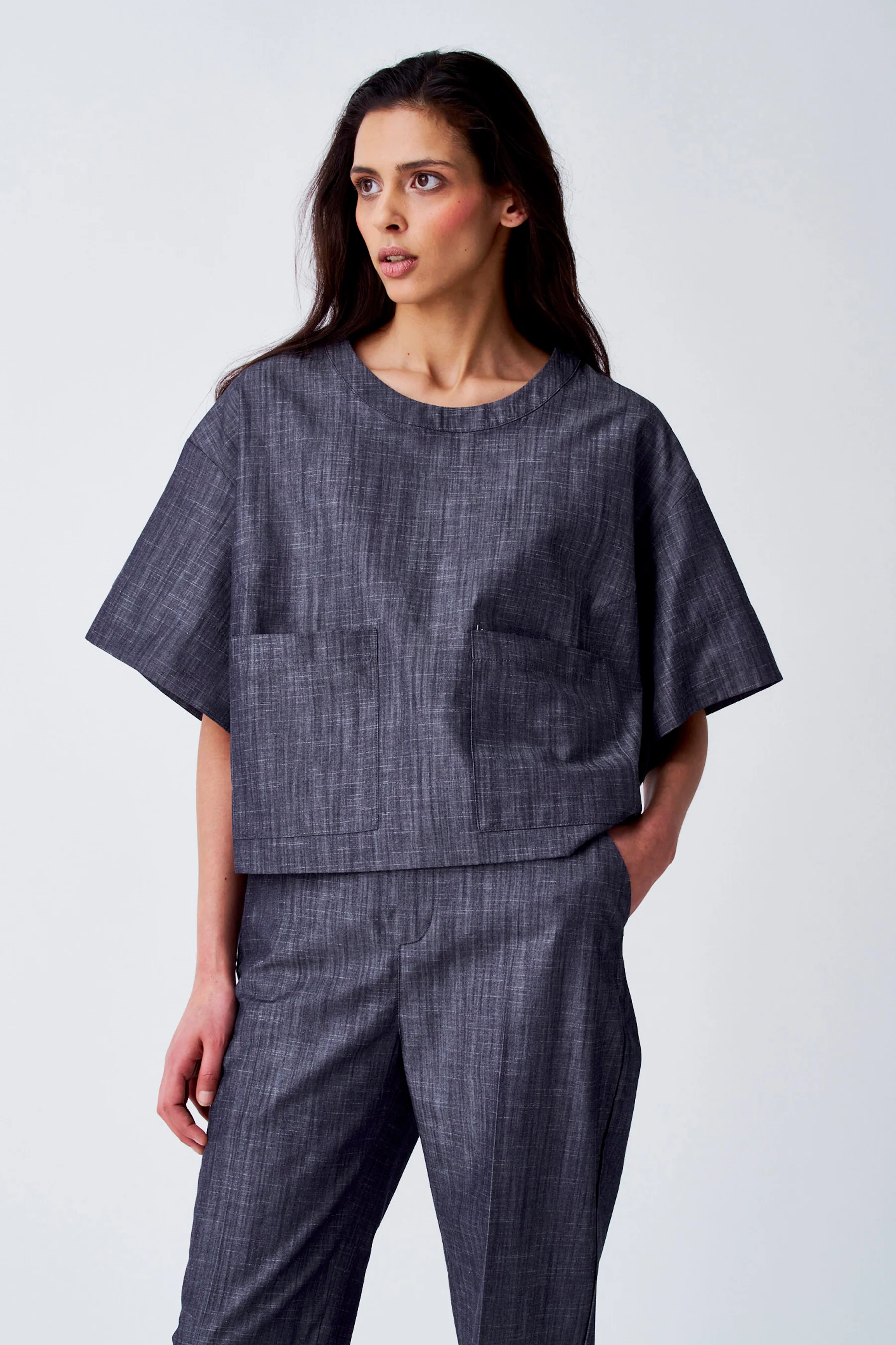 T-shirt - blauw - Image 5