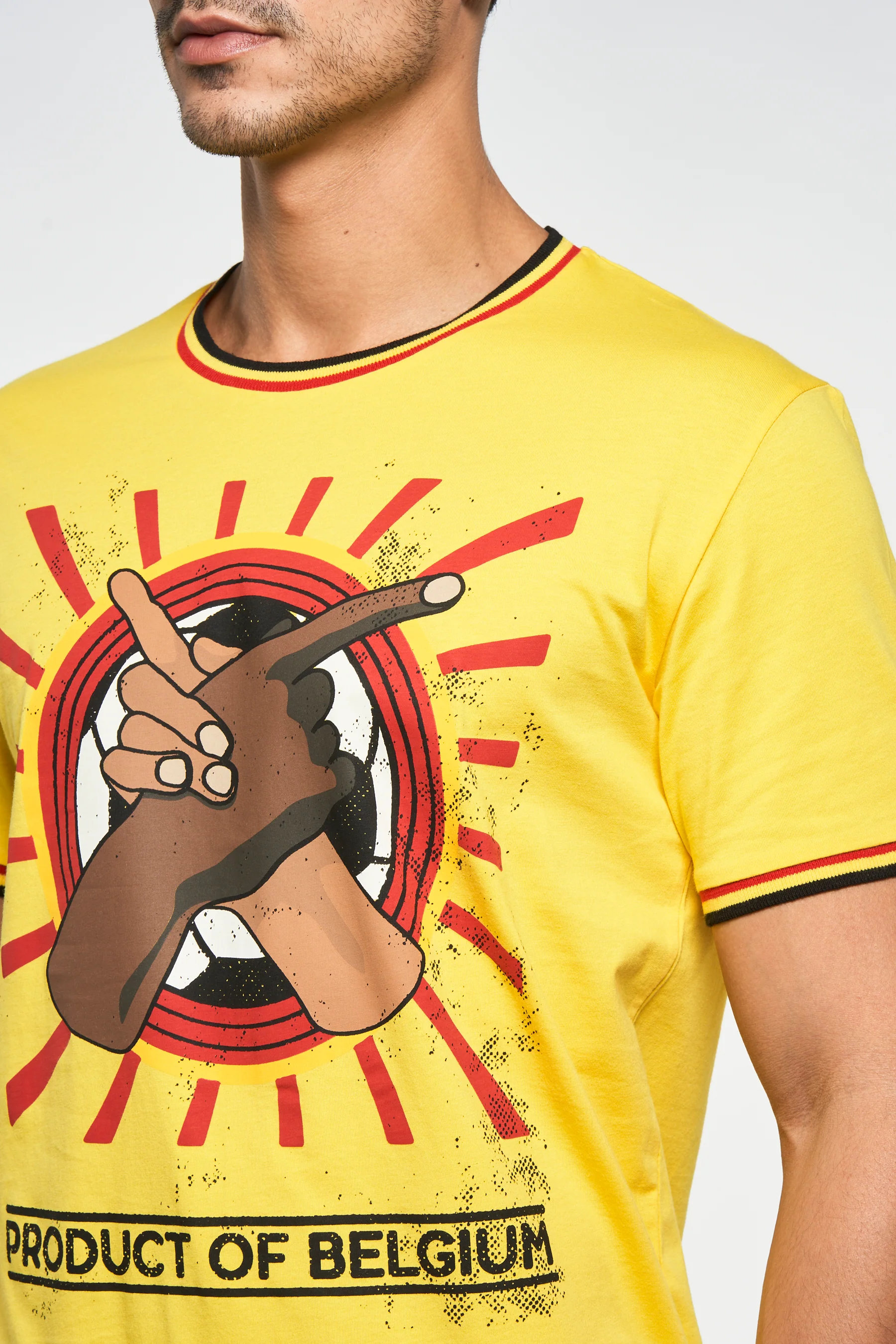 T-shirt - geel - Image 3