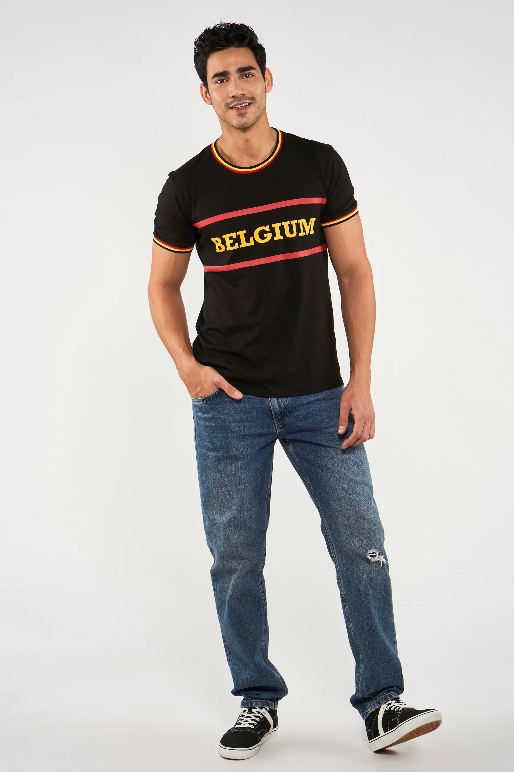 T-shirt - zwart