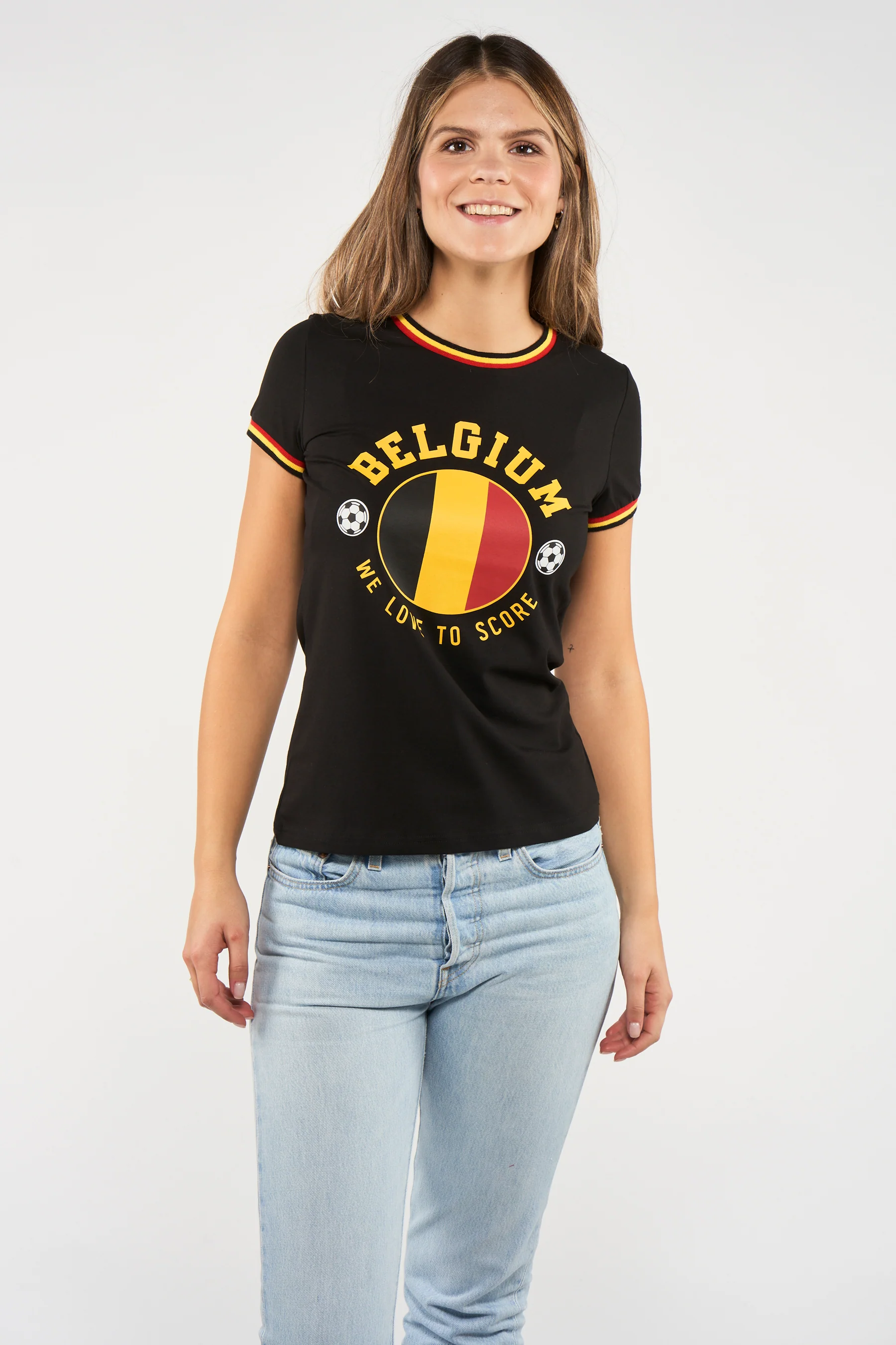 T-shirt - zwart